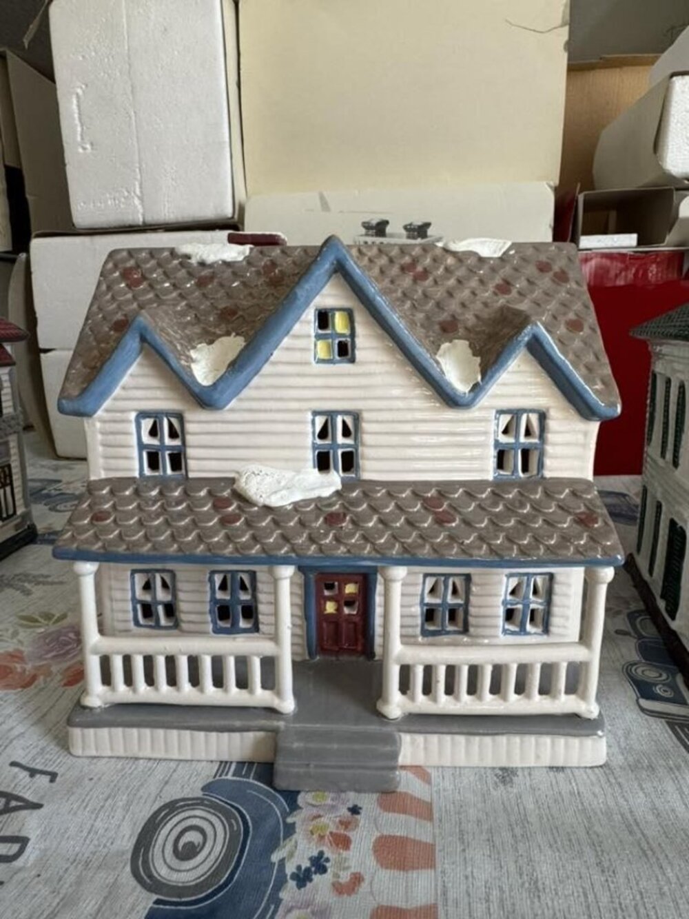 Dept 56 Village - Farm House (dated 1987)